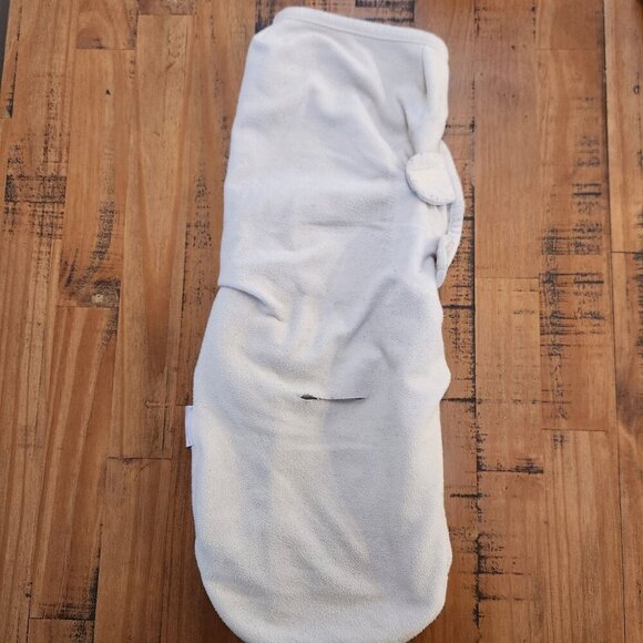 BUNDLE (2) Beige Fleece Sleepsack Swaddles Swaddleme Infant Baby 6-12 Months - Picture 8 of 13